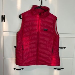 Pink Patagonia Down Vest